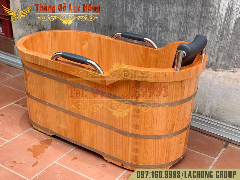 bồn tắm gỗ spa