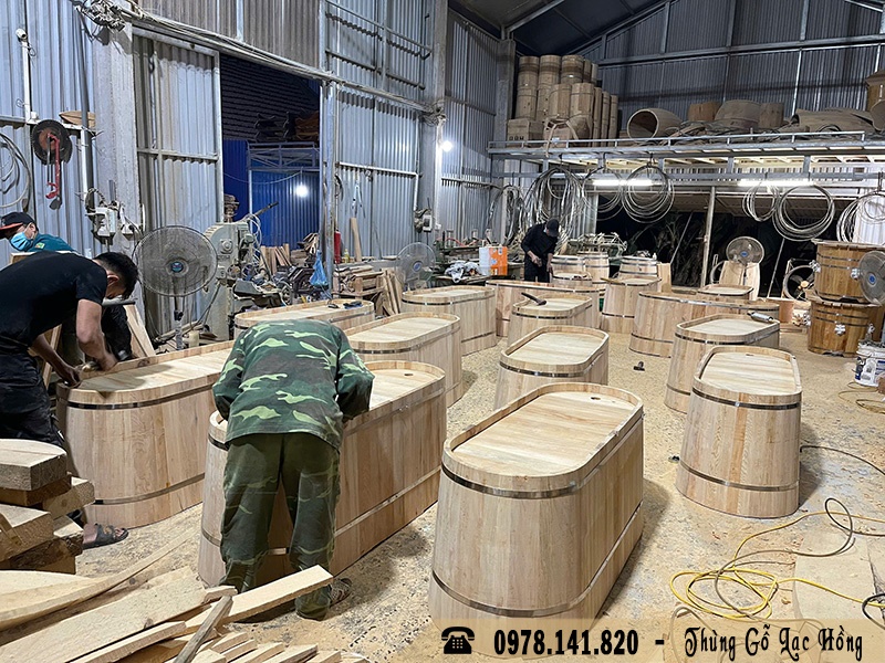 c&aacute;ch l&agrave;m bồn tắm gỗ