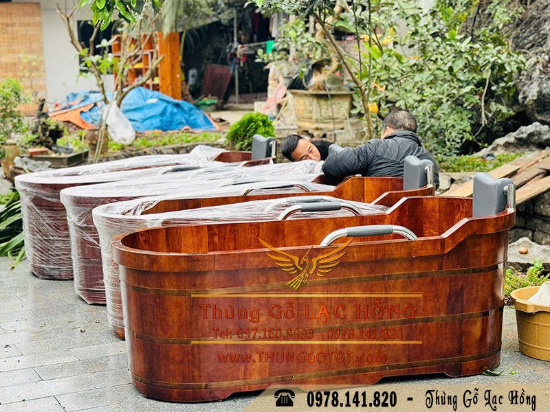 gi&aacute; tiền bồn tắm gỗ