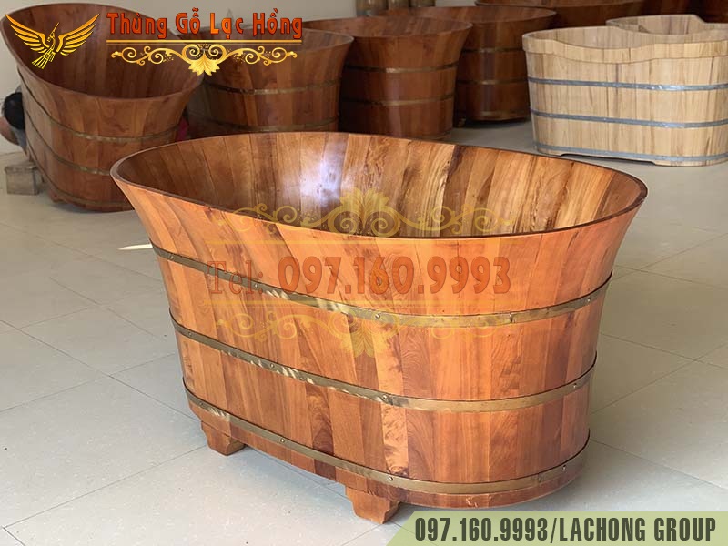bồn gỗ tắm spa