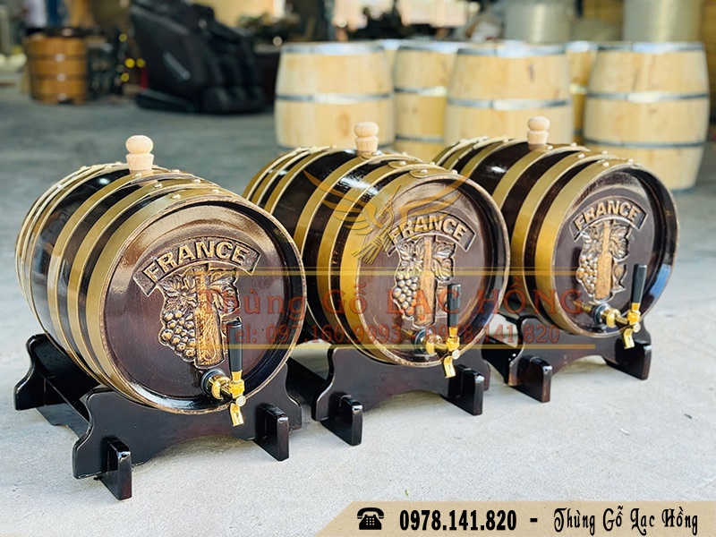 thùng gỗ Sồi Nga