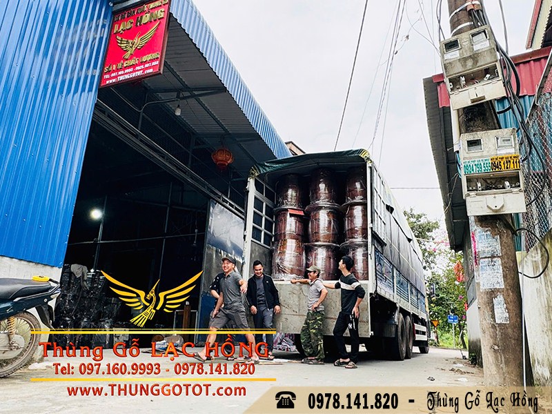 đ&oacute;ng th&ugrave;ng gỗ sồi