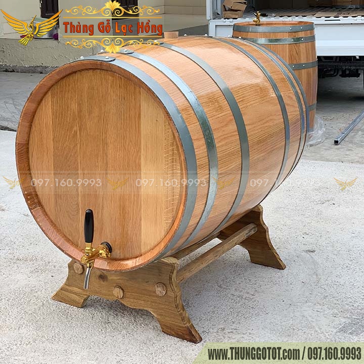 CÁCH NGÂM RƯỢU THÙNG GỖ SỒI