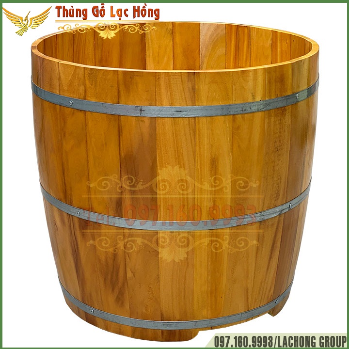 BỒN TẮM BẰNG GỖ LÕI MÍT