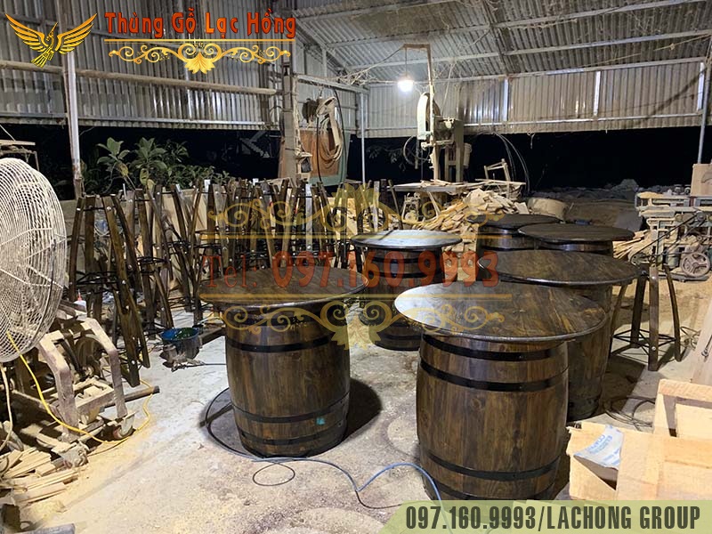 thùng gỗ rượu vang hà nam