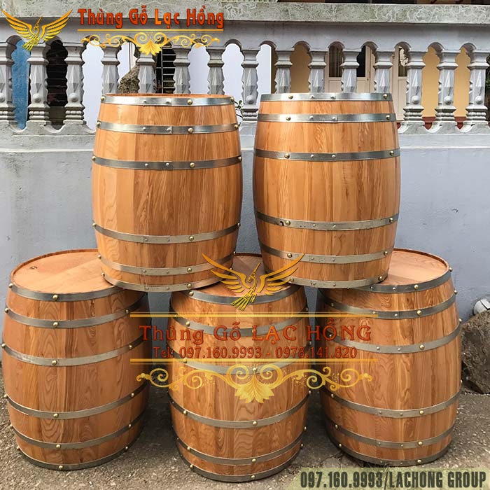 20+ Mẫu Thùng Rượu Gỗ Trang Trí Đẹp Hút Hồn