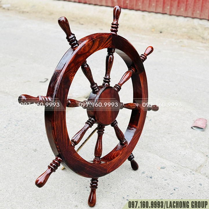 bánh lái tàu treo tường