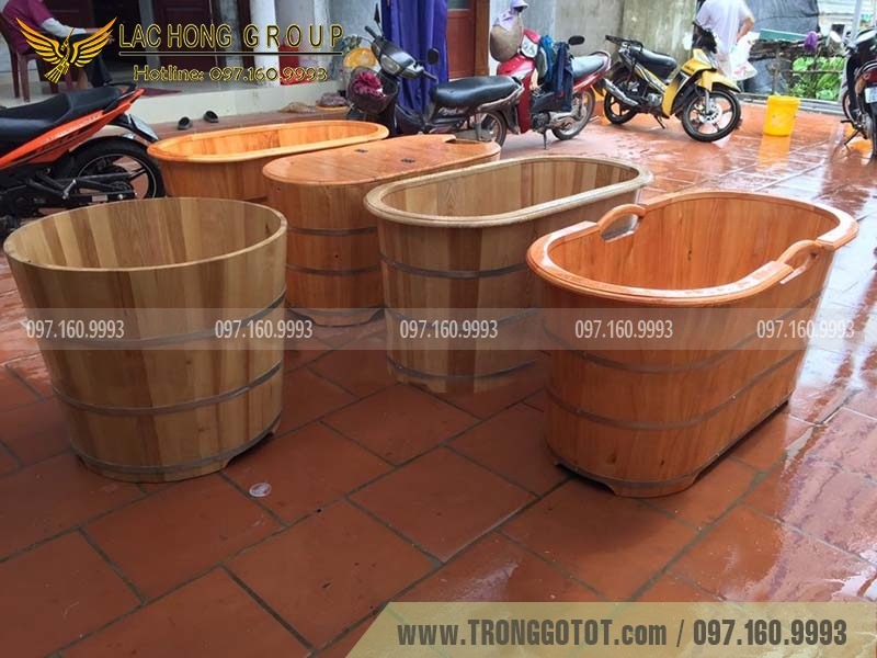 Xưởng sản xuất bồn xông hơi gỗ