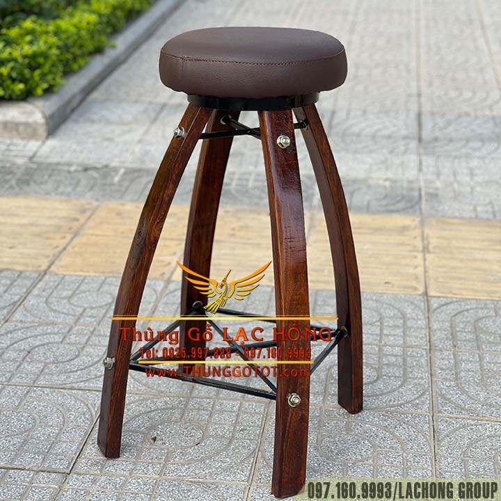 GHẾ QUẦY BAR, GHẾ BÀN BOM RƯỢU BỌC ĐỆM