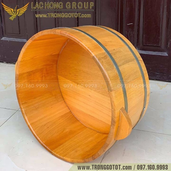 Chậu gỗ ngâm mông
