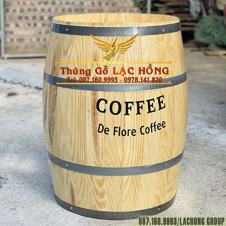 Bán Thùng Gỗ Rượu Vang Làm Bàn Cafe Tại Đà Lạt - Ảnh 4